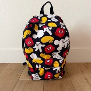 Disney Parks “Parts” Laptop Pocket Backpack Authentic Original Mickey Mouse